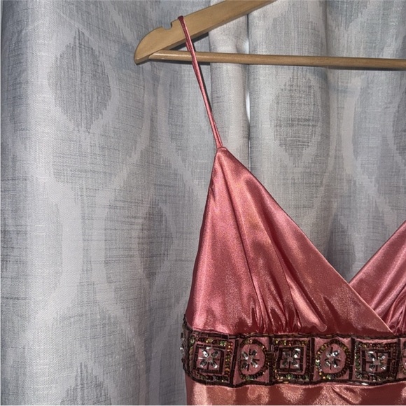 Betsy & Adam Evening Gown Pink Size 6 - Picture 2 of 7